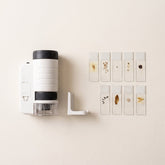 Curio Pocket Microscope with 12 prepared slides and stand bracket